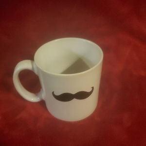 Mustache Coffee Cup